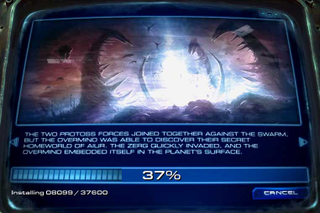 Illustration for article titled Starcraft 2's Installation Tells A Story